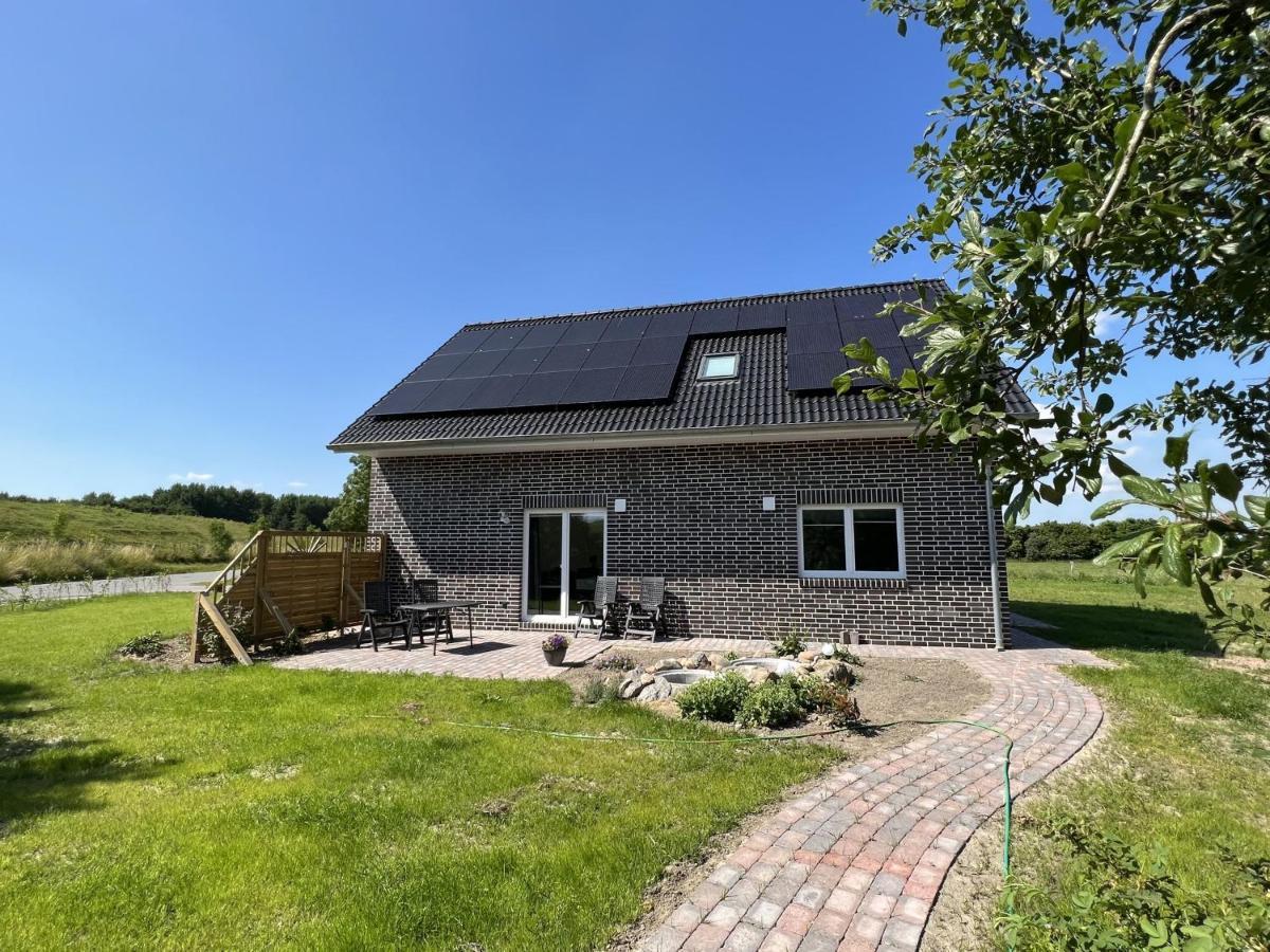 Ferienwohnungen Ebbe Und Flut - Niedrigenergiehaus Elpersbüttel Exteriör bild