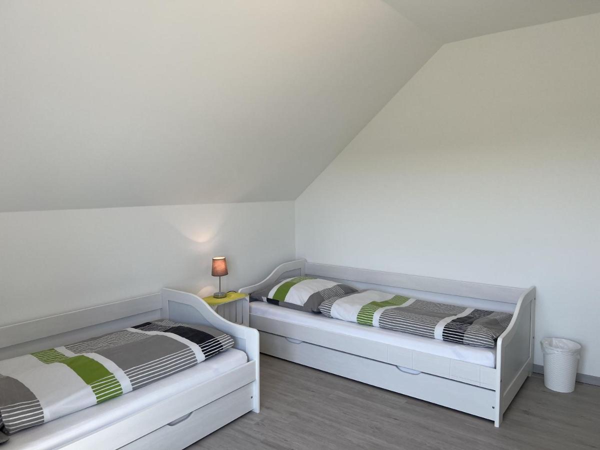 Ferienwohnungen Ebbe Und Flut - Niedrigenergiehaus Elpersbüttel Exteriör bild